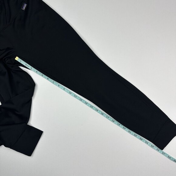 Patagonia Women's Black Capilene Midweight Base Layer Bottoms S/W25/L26.5 - Picture 11 of 13